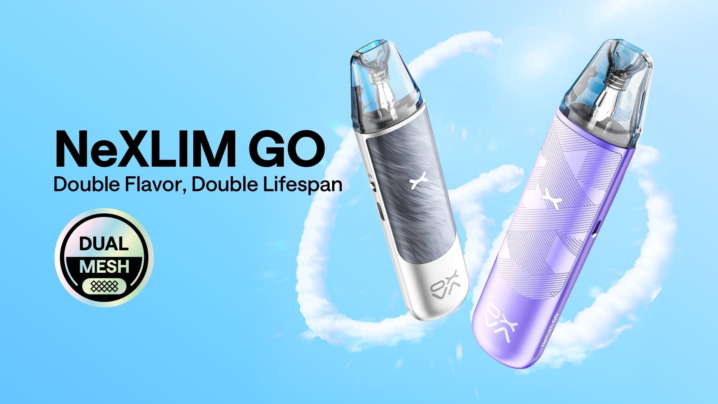 Khám phá NeXLIM GO: OXVAPod lưới kép nhẹ nhất với nguồn điện 1800mAh